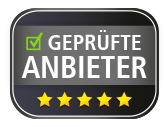 Logo geprüfte Anbieter